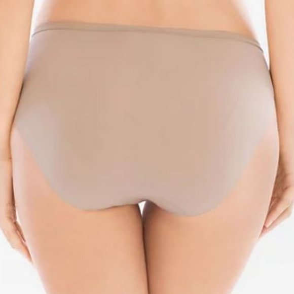 Soma S/4 Vanishing Edge Microfiber Hipster Briefs - Picture 2 of 4